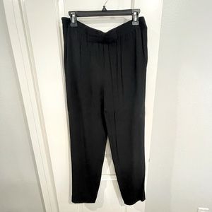 Kate Spade ~ black crepe pants ~ size S